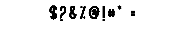 Nice Holiday Font OTHER CHARS