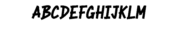 Nice Holiday Font UPPERCASE