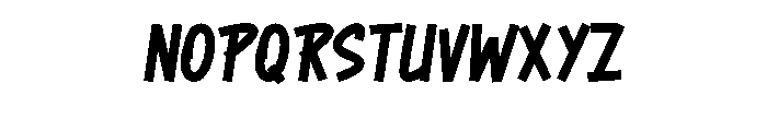 Nice Holiday Font UPPERCASE