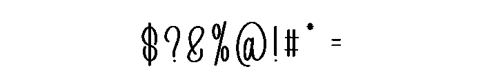 Nice Sunrise Font OTHER CHARS