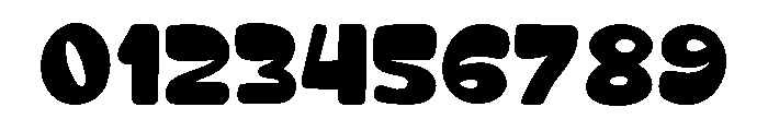 Nick Short Font OTHER CHARS