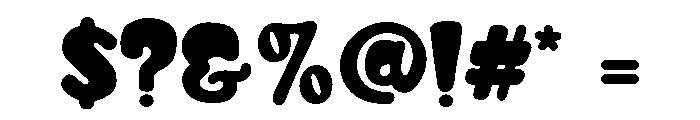 Nick Short Font OTHER CHARS