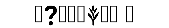Nickel Regular Font OTHER CHARS