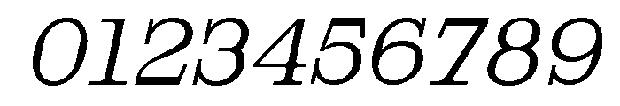 Nickota Italic Font OTHER CHARS