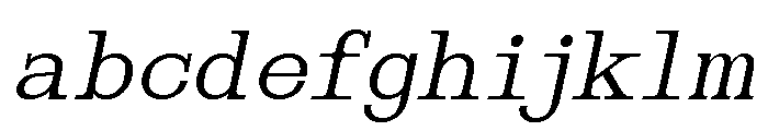 Nickota Italic FONT