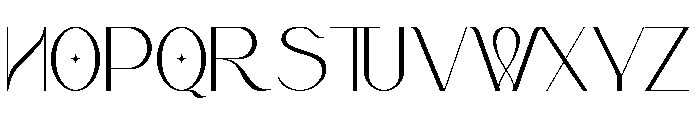 Nicola Claire Font UPPERCASE