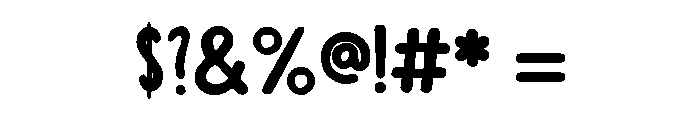 Nicole Bakker Font OTHER CHARS