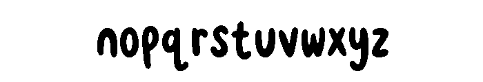 Nicole Bakker Font LOWERCASE