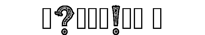 Nicomache Regular Font OTHER CHARS