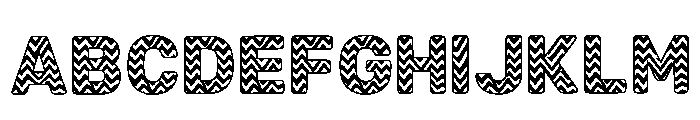 Nigel Regular Font UPPERCASE