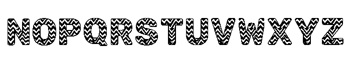 Nigel Regular Font UPPERCASE