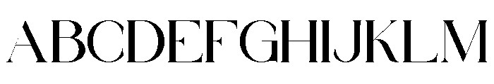 Night Amore Regular Font UPPERCASE