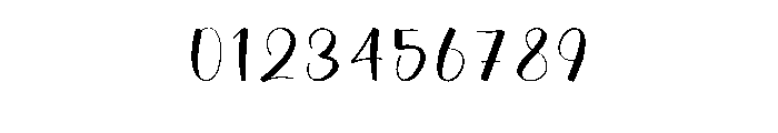 Night Autography Font OTHER CHARS