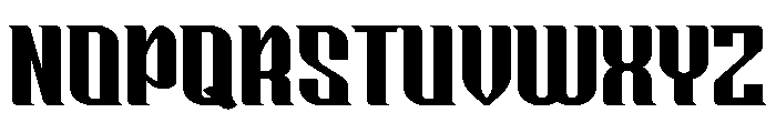 Night Bender Bold Font UPPERCASE