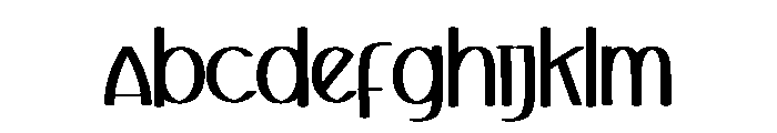 Night Bubble Font UPPERCASE