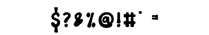 Night Country Font OTHER CHARS