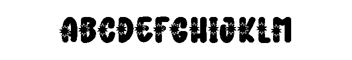 Night Firework FONT