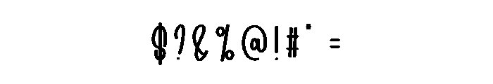 Night Graduats Font OTHER CHARS