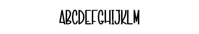 Night Graduats Font UPPERCASE
