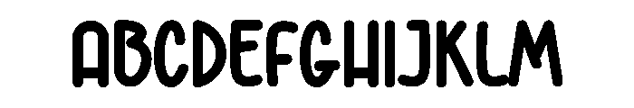 Night Gravity Font UPPERCASE