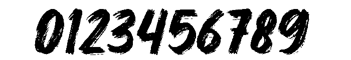 Night Growl Extended Font OTHER CHARS