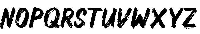 Night Growl Extended Font UPPERCASE
