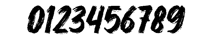 Night Growl Font OTHER CHARS