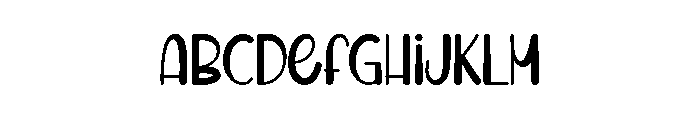 Night Handmade Font UPPERCASE