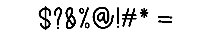 Night Homestay Font OTHER CHARS