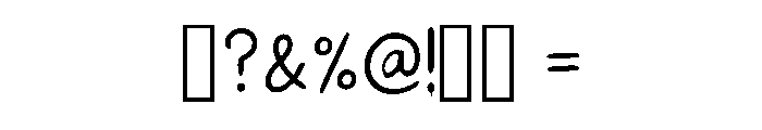Night Horror Regular Font OTHER CHARS