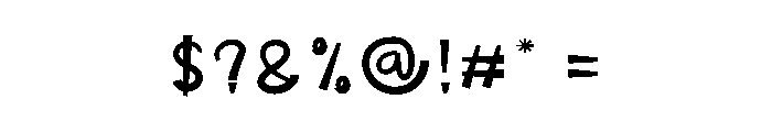 Night Mystery Font OTHER CHARS