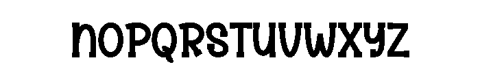 Night Pumpkin Font LOWERCASE