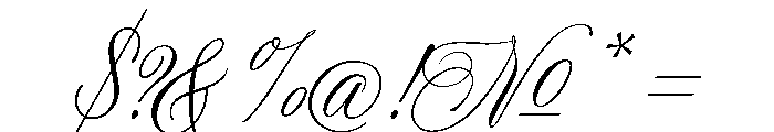 Night Train Regular Font OTHER CHARS