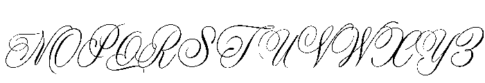 Night Train Regular Font UPPERCASE