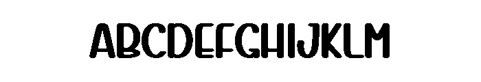 Night Twinkle Font UPPERCASE