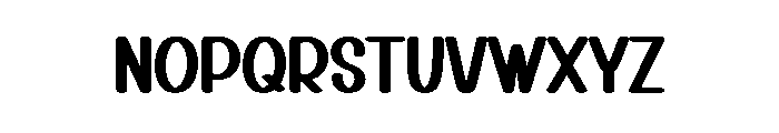 Night Twinkle Font LOWERCASE