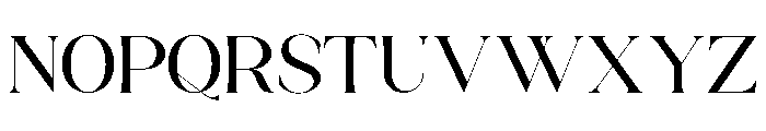 NightAmore-Regular Font UPPERCASE