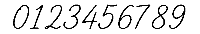 NightRomance Font OTHER CHARS