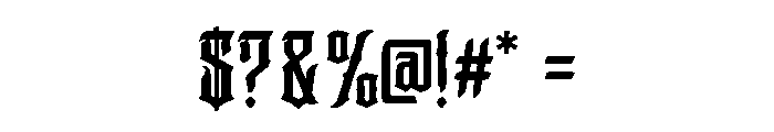 Nightborne Font OTHER CHARS