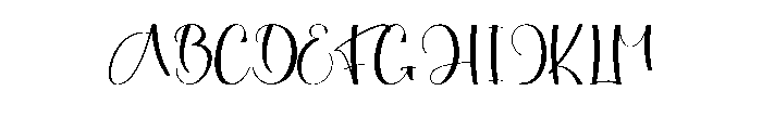 Nightdays2 Font UPPERCASE