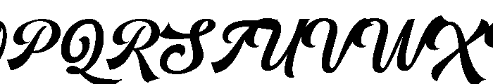 Nighters Club Regular Font UPPERCASE