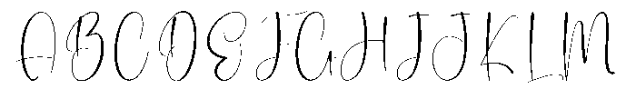 Nightfall1 Font UPPERCASE