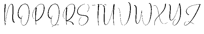 Nightfall1 Font UPPERCASE