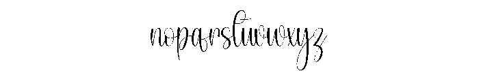 Nightfall1 Font LOWERCASE