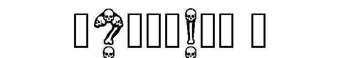 Nightfang Regular Font OTHER CHARS