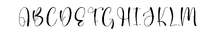 Nightfully Font UPPERCASE