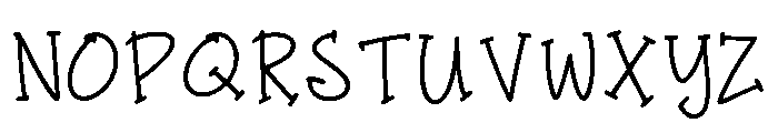 Nightgloom Font UPPERCASE