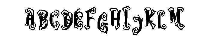 Nightmare_Swirl FONT