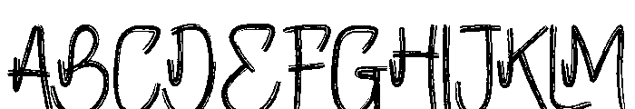 Nightnes Font UPPERCASE