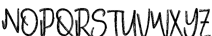 Nightnes Font UPPERCASE